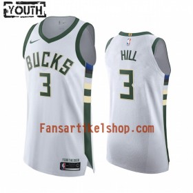 NBA Milwaukee Bucks Trikot George Hill 3 Nike 2019-2020 Association Edition Swingman - Kinder